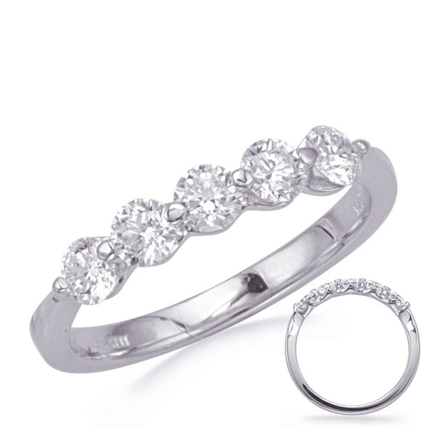 14KW Round Wedding Band