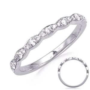White Gold Matching Band White Gold Matching Band