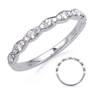 White Gold Matching Band White Gold Matching Band