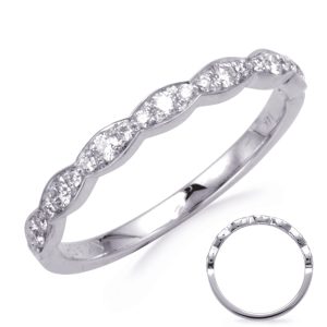 White Gold Matching Band White Gold Matching Band