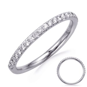 White Gold Wedding Band White Gold Wedding Band