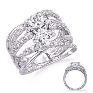 Carat Round Diamond #En8336-2wg