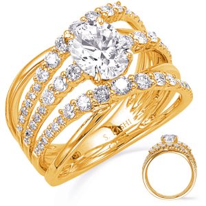 Yellow Gold Engagement Ring Yellow Gold Engagement Ring