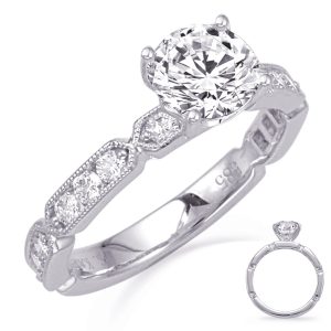 Round Diamond Engagement Ring