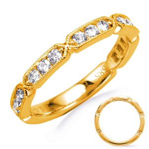 Yellow Gold Diamond Band Yellow Gold Diamond Band