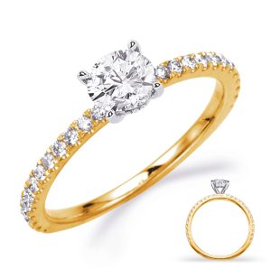 Yellow Gold Engagement Ring Yellow Gold Engagement Ring