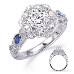 Round Diamond Engagement Ring