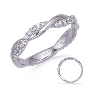 White Gold Wedding Band White Gold Wedding Band