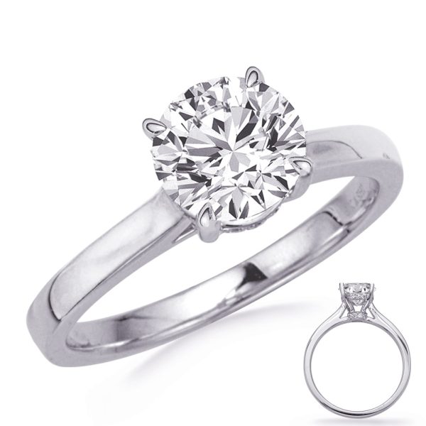 Round Diamond Engagement Ring