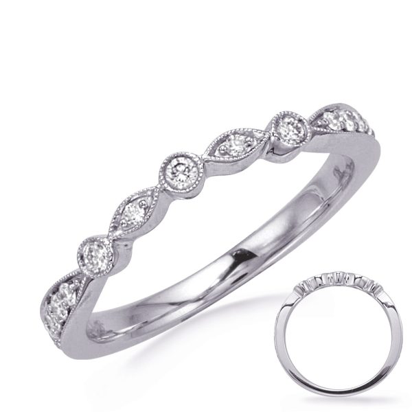 14KW Round Wedding Band