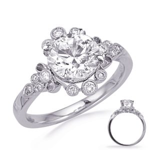 Round Diamond Engagement Ring Round Diamond Engagement Ring
