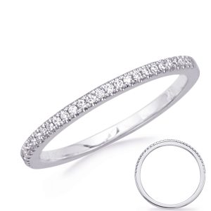 White Gold Matching Band White Gold Matching Band