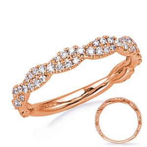 Rose Gold Matching Diamond Band Rose Gold Matching Diamond Band