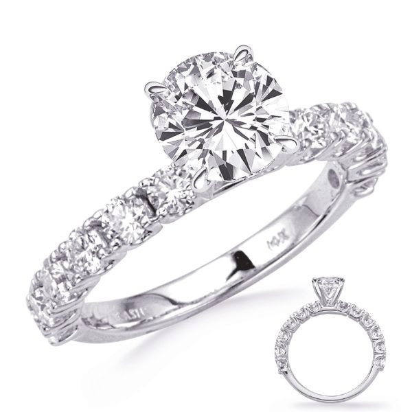 White Gold Engagement Ring