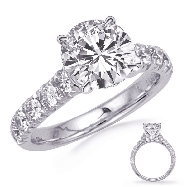 White Gold Engagement Ring