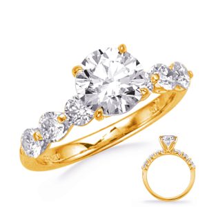 Yellow Gold Semi Mounting Yellow Gold Semi Mounting