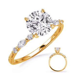 Yellow Gold Engagment Ring Yellow Gold Engagment Ring
