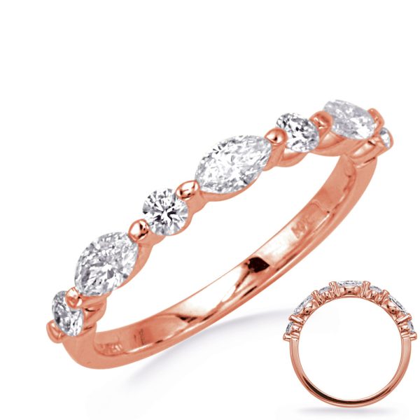 14ROS Marquise Wedding Band