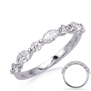 White Gold Wedding Band White Gold Wedding Band