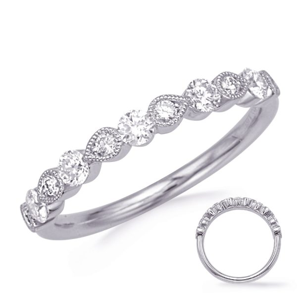 14KW Round Wedding Band