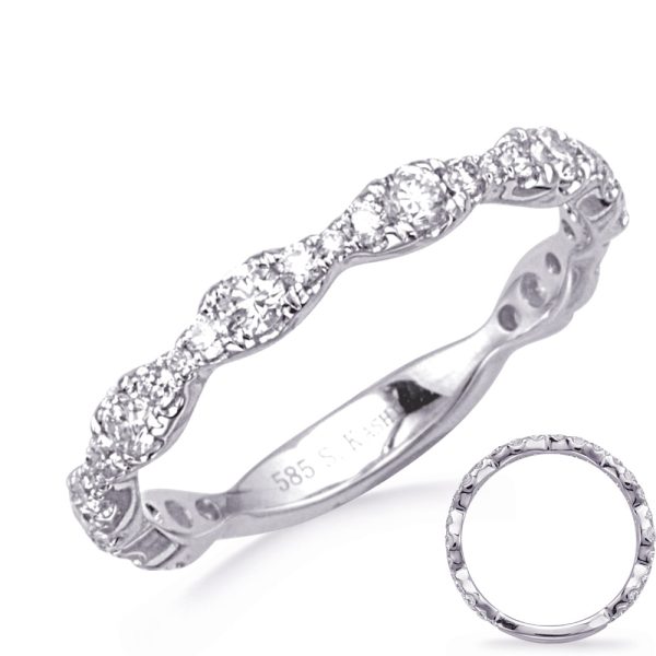 14KW Round Wedding Band