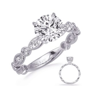 Round Diamond Engagement Ring