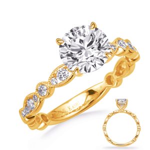 Round Diamond Engagement Ring