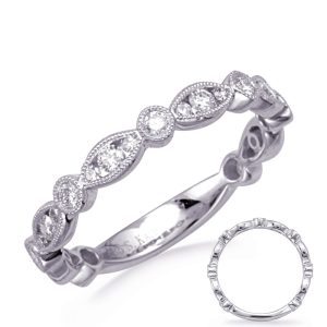White Gold Matching Band White Gold Matching Band