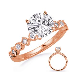 Round Diamond Engagement Ring