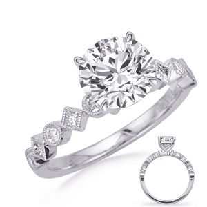 Round Diamond Engagement Ring