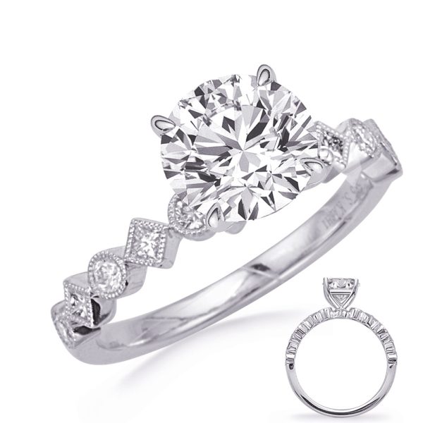 White Gold Engagement Ring