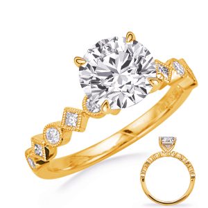 Round Diamond Engagement Ring