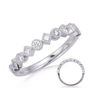 White Gold Matching Band White Gold Matching Band
