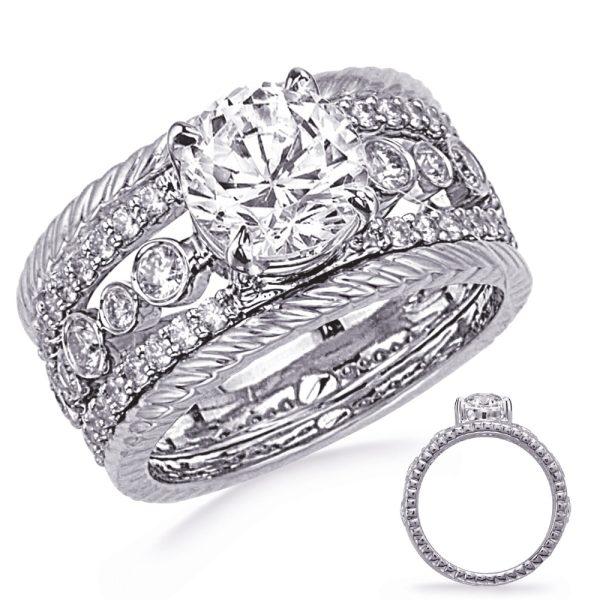 White Gold Engagement Ring