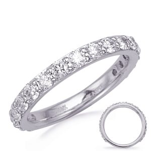 14KW Round Wedding Band