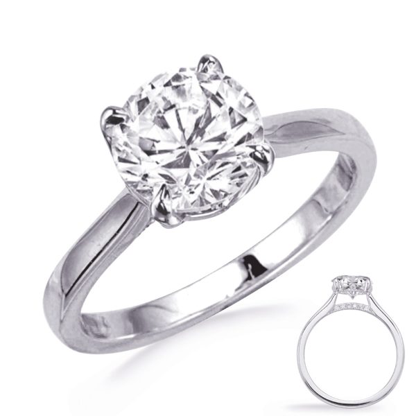 Round Diamond Engagement Ring