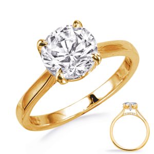 Yellow Gold Engagement Ring Yellow Gold Engagement Ring