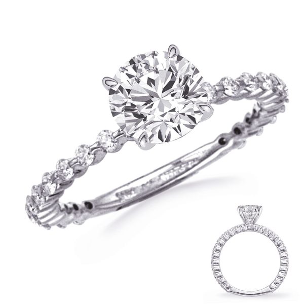White Gold Engagement Ring