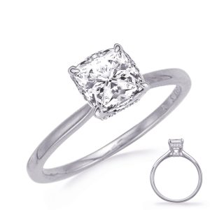 White Gold Engagement Ring White Gold Engagement Ring