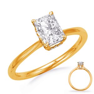 Yellow Gold Engagement Ring Yellow Gold Engagement Ring