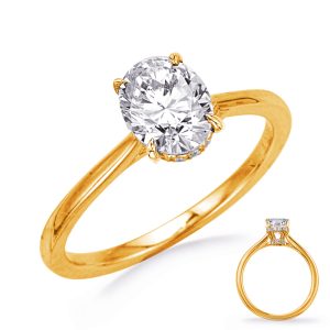 Yellow Gold Engagement Ring Yellow Gold Engagement Ring