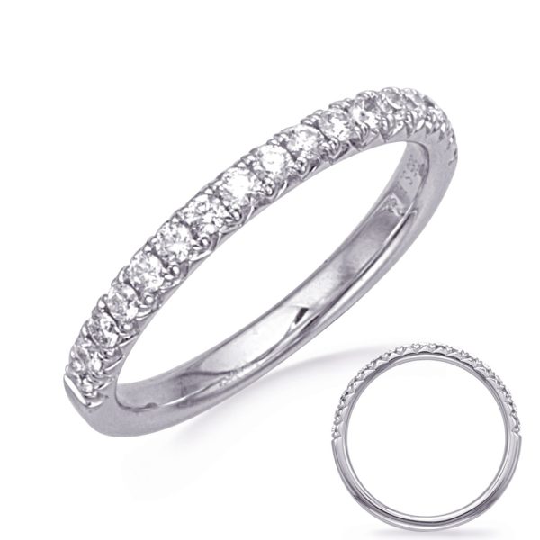 14KW Round Wedding Band
