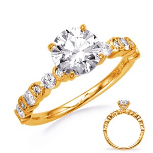 Yellow Gold Engagement Ring