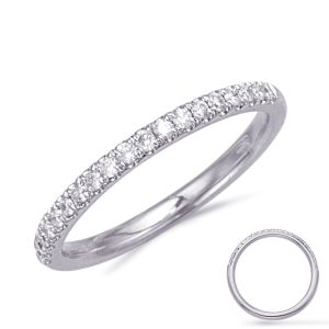 White Gold Wedding Band White Gold Wedding Band