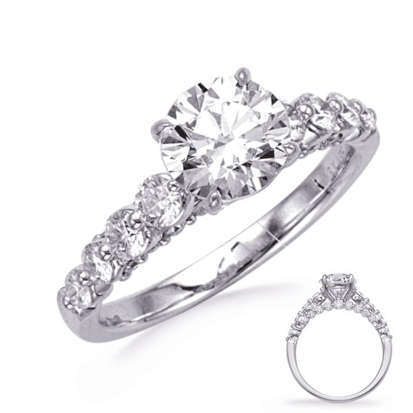 White Gold Engagement Ring
