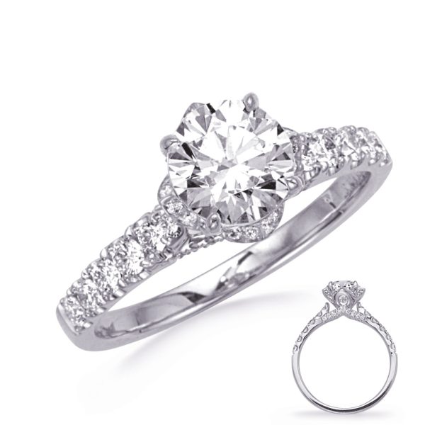 White Gold Engagement Ring