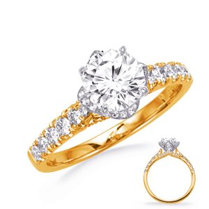 Yellow Gold Engagement Ring
