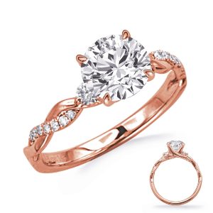 Carat Round Diamond #En8402-1rg Carat Round Diamond #En8402-1rg