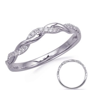 White Gold Wedding Band White Gold Wedding Band