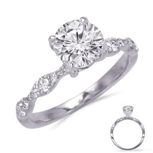 Round Diamond Engagement Ring